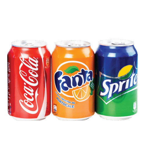 Sprite/Coke Fanta Schweppes